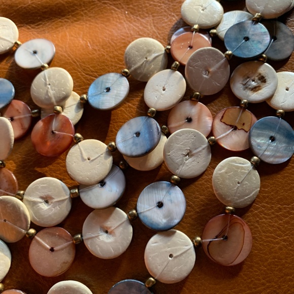 Necklace & Earrings Boho-hippie style - Picture 2 of 3